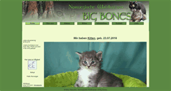 Desktop Screenshot of big-bones.de